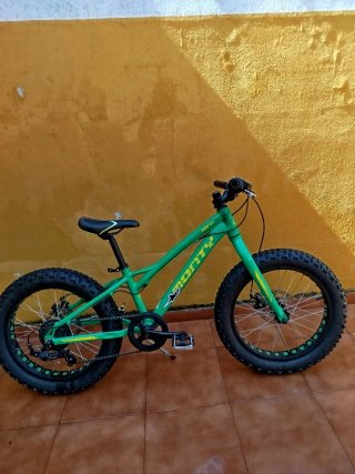 Bicicleta Fatbike Niño 20 Monty
