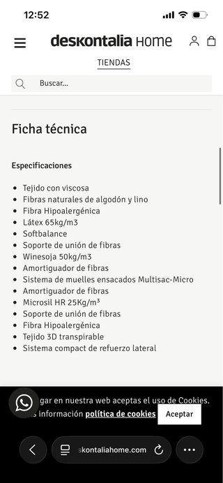 Colchón Royal 135 + Base Cama