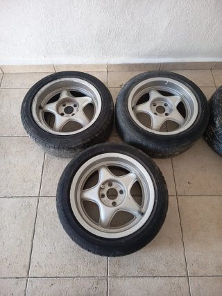 Llantas 15 pulgadas (4 unidades) buje 4×100