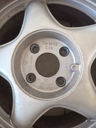 Llantas 15 pulgadas (4 unidades) buje 4×100