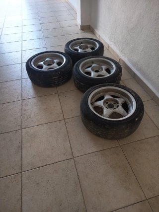 Llantas 15 pulgadas (4 unidades) buje 4×100
