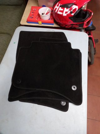 4 Alfombrilla esterilla de Tela Negra Touareg II