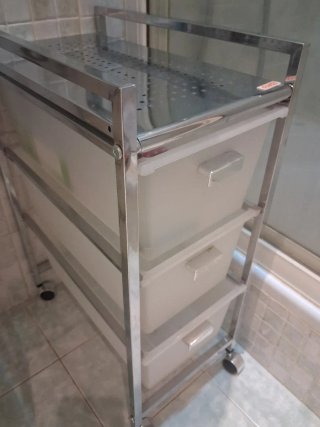 Carrito auxiliar 3 cajones