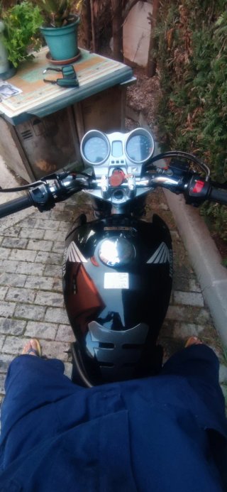 Honda CBR 250 Naked 2004 Negra/Plata