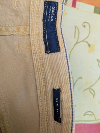 Pantalones vaqueros Salsa beige