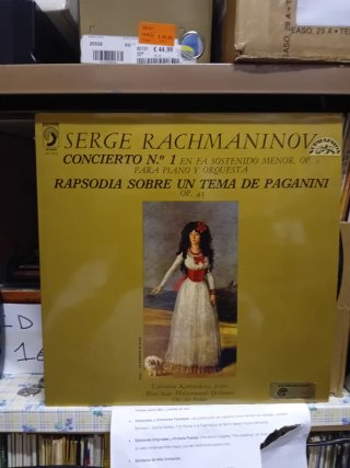 Lote 3 Vinilos: Rachmaninov, Wagner, Prokofiev