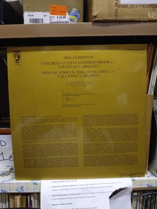 Lote 3 Vinilos: Rachmaninov, Wagner, Prokofiev