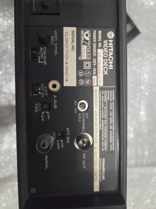 Reproductor VHS Hitachi DA4 M640E