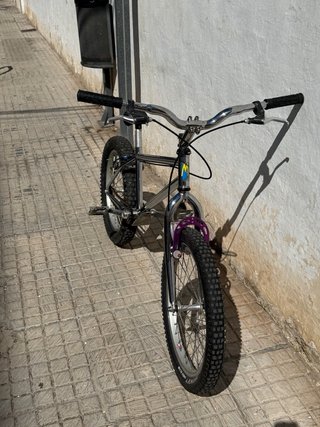 Bicicleta Trial Cromada