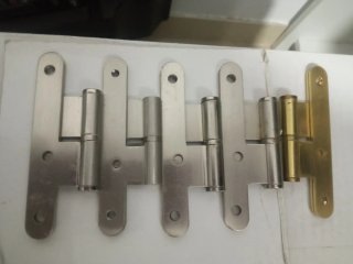 Bisagras de acero inoxidable