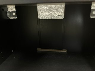 Mueble TV BESTÅ negro/marrón Ikea