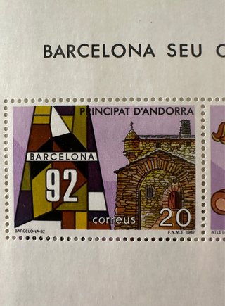 Lote Sellos Barcelona Olímpica 92 y Sevilla 92