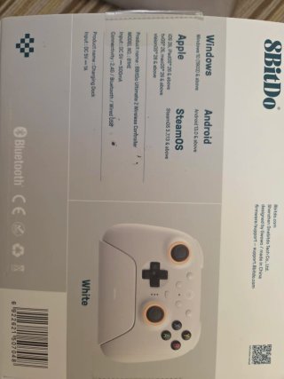 Mando 8Bitdo Blanco