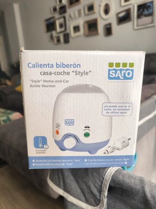Calienta biberones Saro Style casa-coche