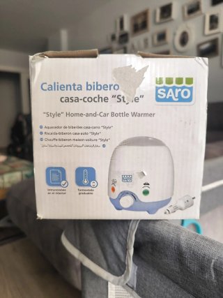 Calienta biberones Saro Style casa-coche