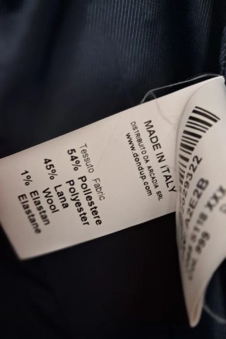 Cappotto DONDUP nero doppiopetto