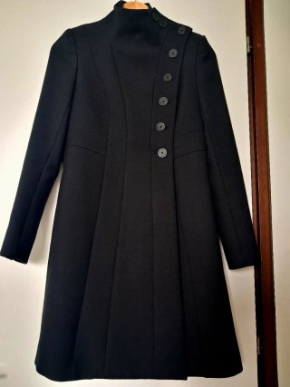 Cappotto DONDUP nero doppiopetto
