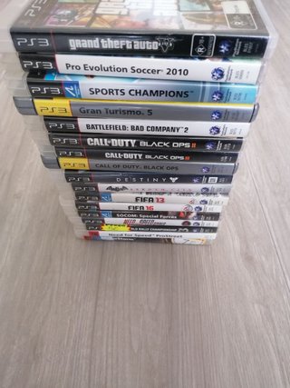 Lote 17 Jogos PS3