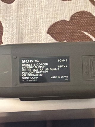 Walkman Sony TCM-3 Cassette-corder