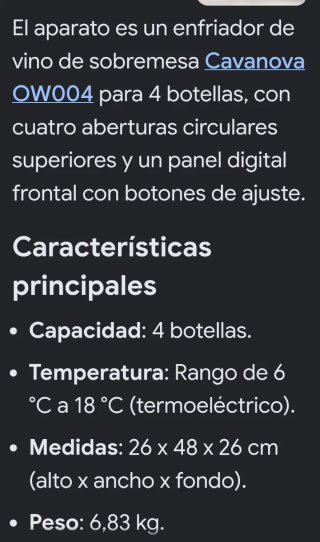 Botellero enfriador
