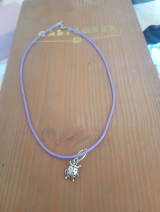 Collana Casagner con ciondolo pavone
