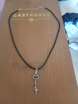 Collana Casagner con ciondolo pavone