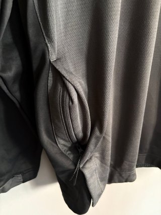 Nike Baseball BP Training Top Black Grey Team Logo