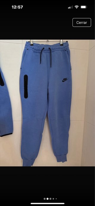 Conjunto Nike Tech Fleece Azul