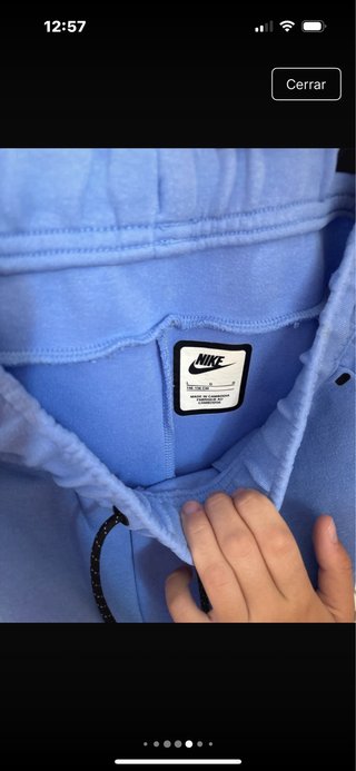 Conjunto Nike Tech Fleece Azul