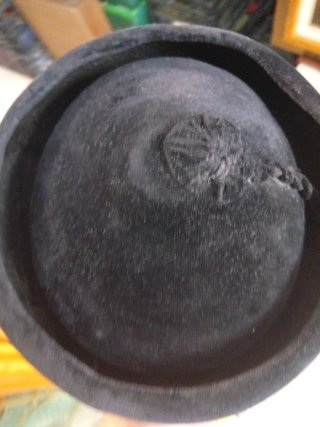 Gorro negro de terciopelo goyesca