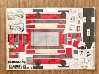 Lote 3 láminas arquitectura recortables años 80