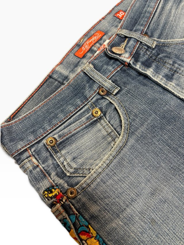 Y2K Ed Hardy Jeans Christian Augidier