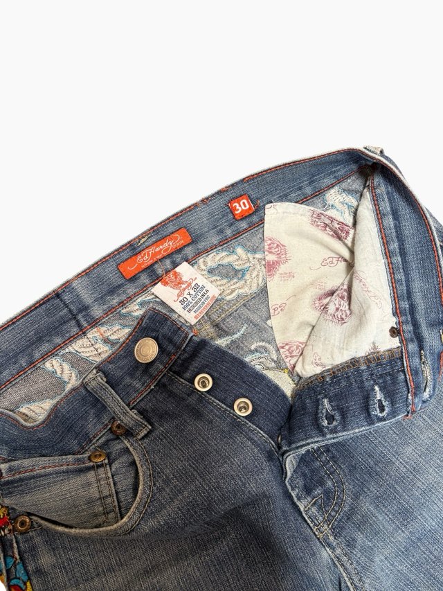 Y2K Ed Hardy Jeans Christian Augidier