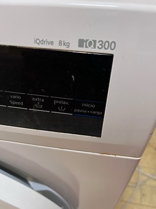 Lavadora Siemens iQdrive 8kg