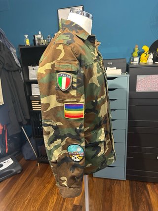 Giacca mimetica uomo