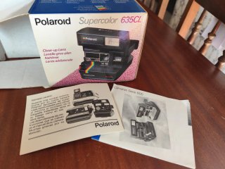 Máquina Fotográfica Polaroid Supercolor 635CL