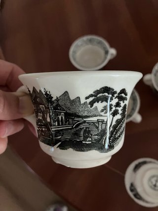 Tazas La Cartuja de Sevilla (5 unidades)