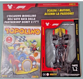 Topolino 3693 F1 con modellino