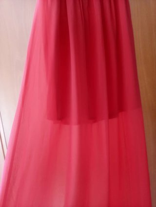 Vestido fiesta largo.