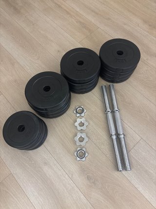 Set de pesas ajustables