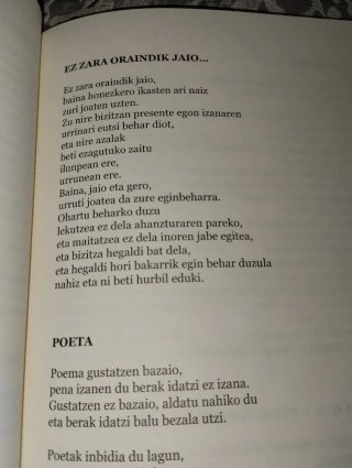 112 Poema Biziari Hegalak Jartzeko - La Vida