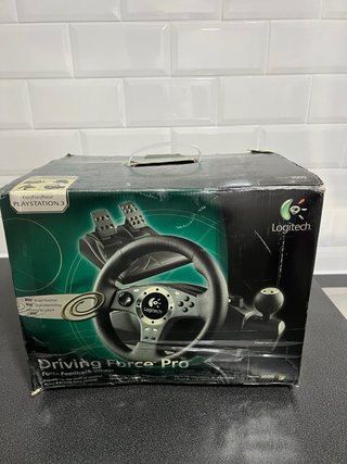 Volante Logitech Driving Pro PS3/PC