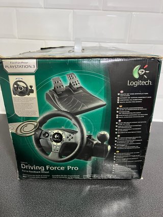 Volante Logitech Driving Pro PS3/PC