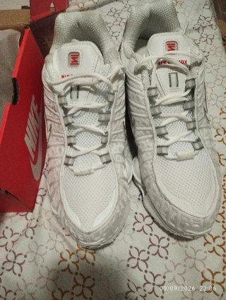 Nike Shox R4 Blancas Talla 41
