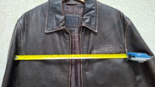 Chaqueta de Piel Vintage