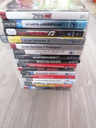 Lote 16 Jogos PS3