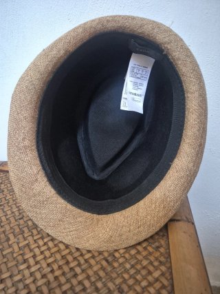 Sombrero Fedora Marrón con Cinta. 30€ los dos