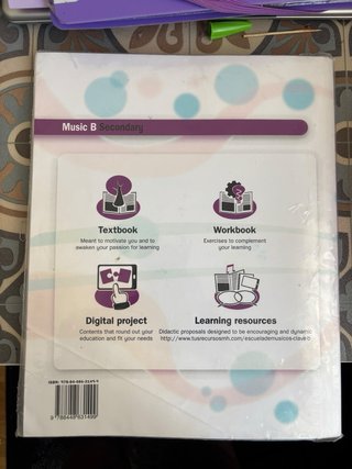 Libro Música B Secundaria