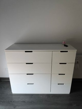 Cómoda NORDLI IKEA Blanca