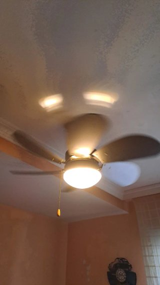 Lámpara Ventilador de Techo